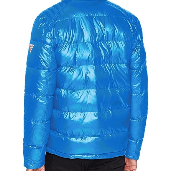 GUESS Mens Heavyweight Hooded Parka Jacket With Removable Faux Fur Trim - Picture 2 of 3